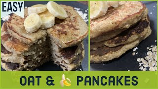Sugar Free tasty pancakes ( 1 egg )/ فطائر الموز الصحية بدون سكر