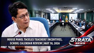 [LIVE] HOUSE PANEL TACKLES TEACHERS’ INCENTIVES, SCHOOL CALENDAR REVIEW