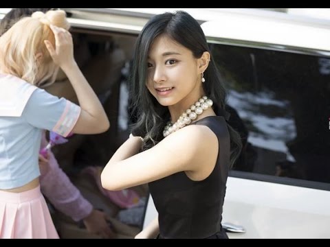 Twice S Tzuyu Go To Music Bank With Black Dress Outfits Youtube