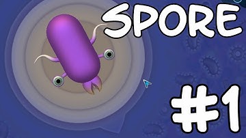 Finbar Plays Spore - The Blob #1