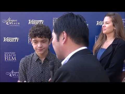 Noah Jupe Carpet Interview | Newport Beach Film Festival Fall Honors 2019