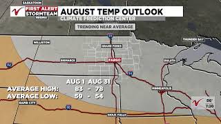 VNN Forecast: Heating up Sunday ahead of our First Alert Weather Day Monday