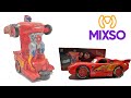 Carro de Brinquedo Relâmpago Queen se Transforma em Robô Emite Sons E Luzes