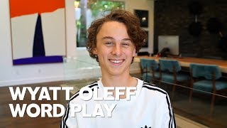 IT&#39;s Wyatt Oleff Plays RAW&#39;s Word Play