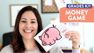 Money Game for First Grade (Pop the Piggy) // teaching counting money in the classroom screenshot 3