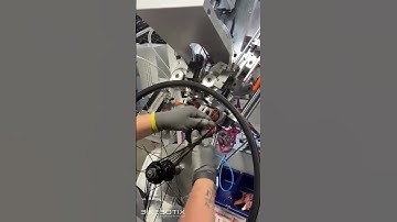 LTS-T wheel lacing in real production – reliability & performance ⚡️ #wheelbuilding  #cycling