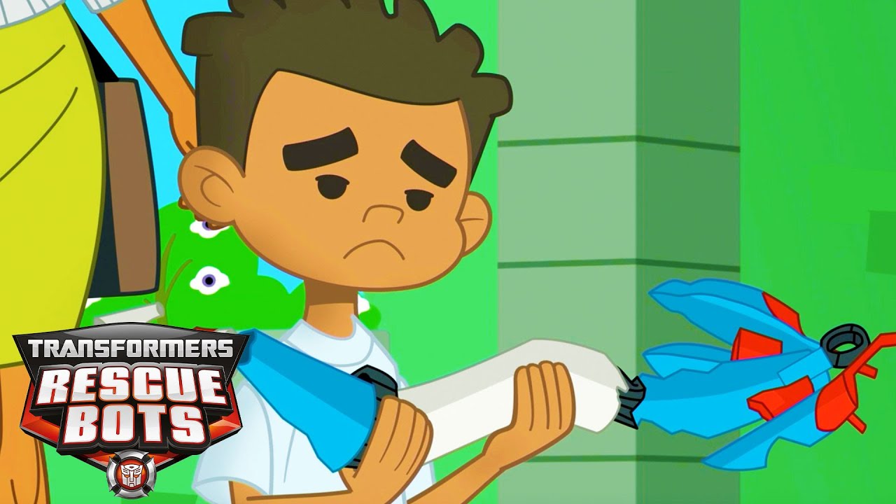 Boy's Missile Attack | Transformers: Rescue Bots | Season 1 | E12 | FULL EPISODE