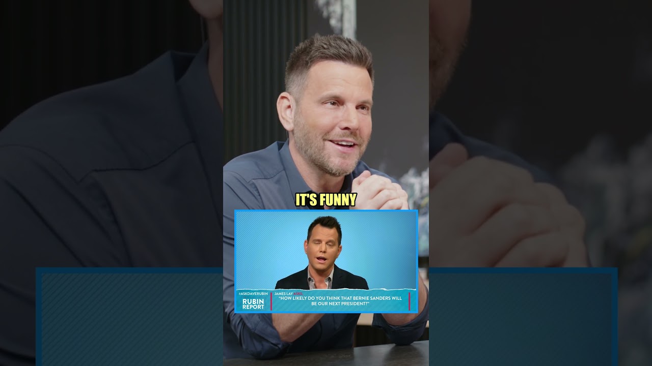 Dave Rubin Reacts to Himself Loving Bernie Sanders
