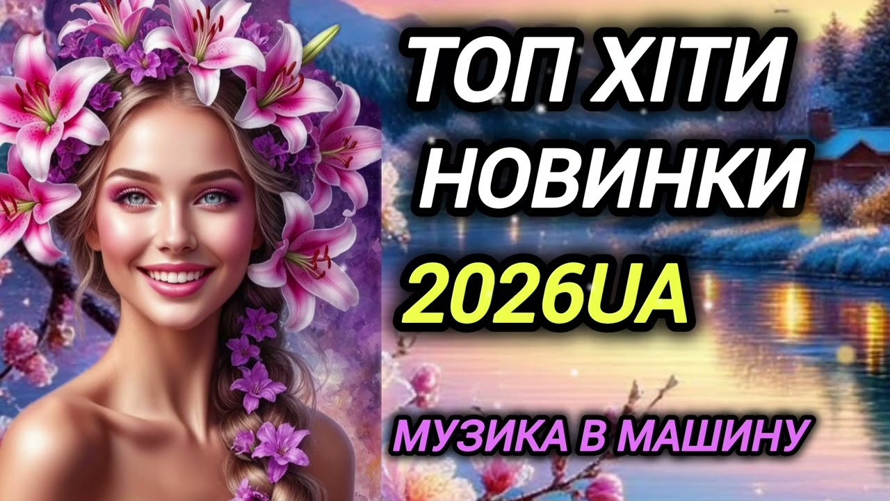 💥Файні українські пісні.Топ Хіти.Новинки.Пісні про кохання.Музика в машину.