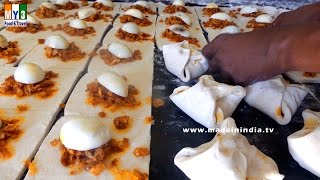 HOW TO MAKE EGG PUFFS | STREET FOOD IN INDIA | 4K ULTRA HD VIDEO street food