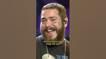 Thumbnail of Post Malone's Battle with Alcohol Addiction: Why He Refuses to Get Help | #shorts