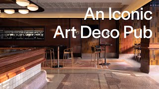 Inside An Iconic Art Deco Pub In Sydney Australia screenshot 3