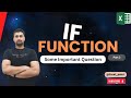 Excel If Function Part 2 || Some Useful Example With Explanation In Hindi