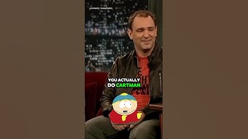 Eric Cartman voice live on Jimmy Fallon #shorts #southpark #cartman