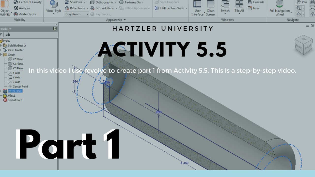 Activity 5.5A CAD Model Part 1