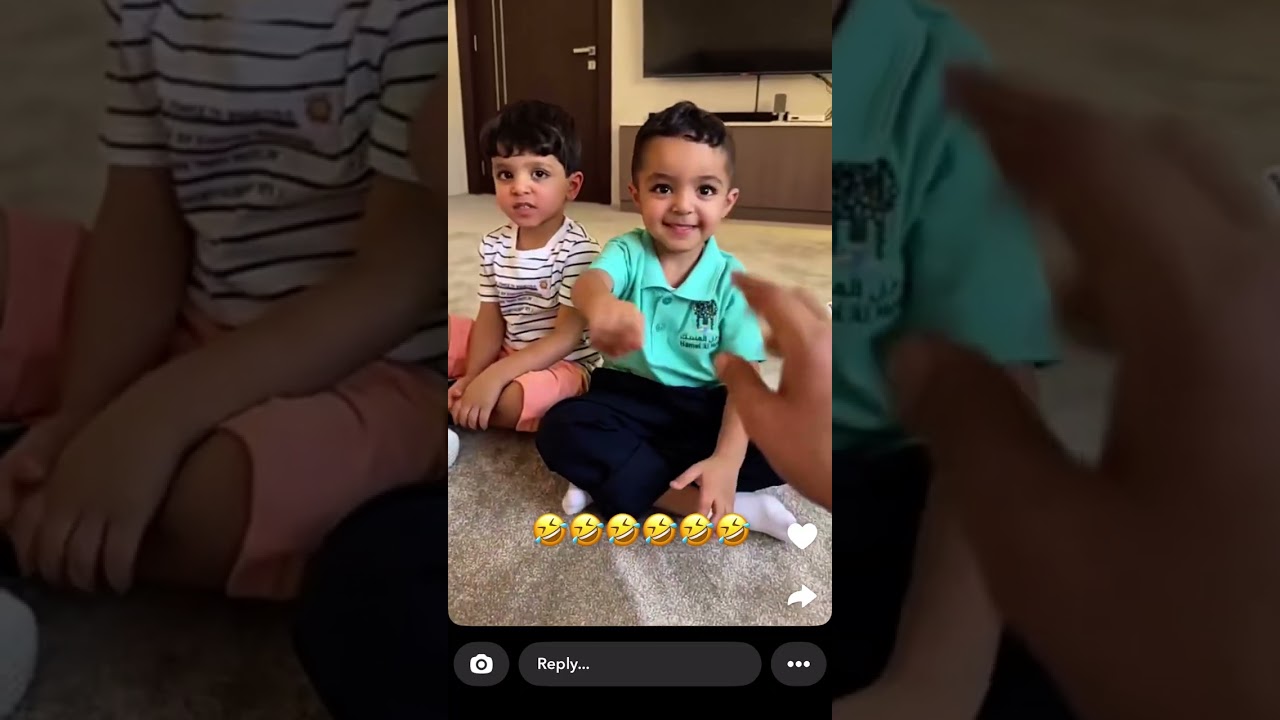 سنابات سعود سعدون اليوم غير 🤩 أول يوم روضة لمتعب وفهد😂😂، بس تعليق متعب عن الروضة شيء ثاني ضحك ووناسه
