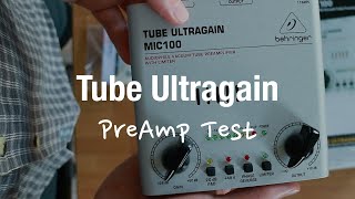 Behringer Tube Ultragain MIC100 - Pedal on ModularGrid