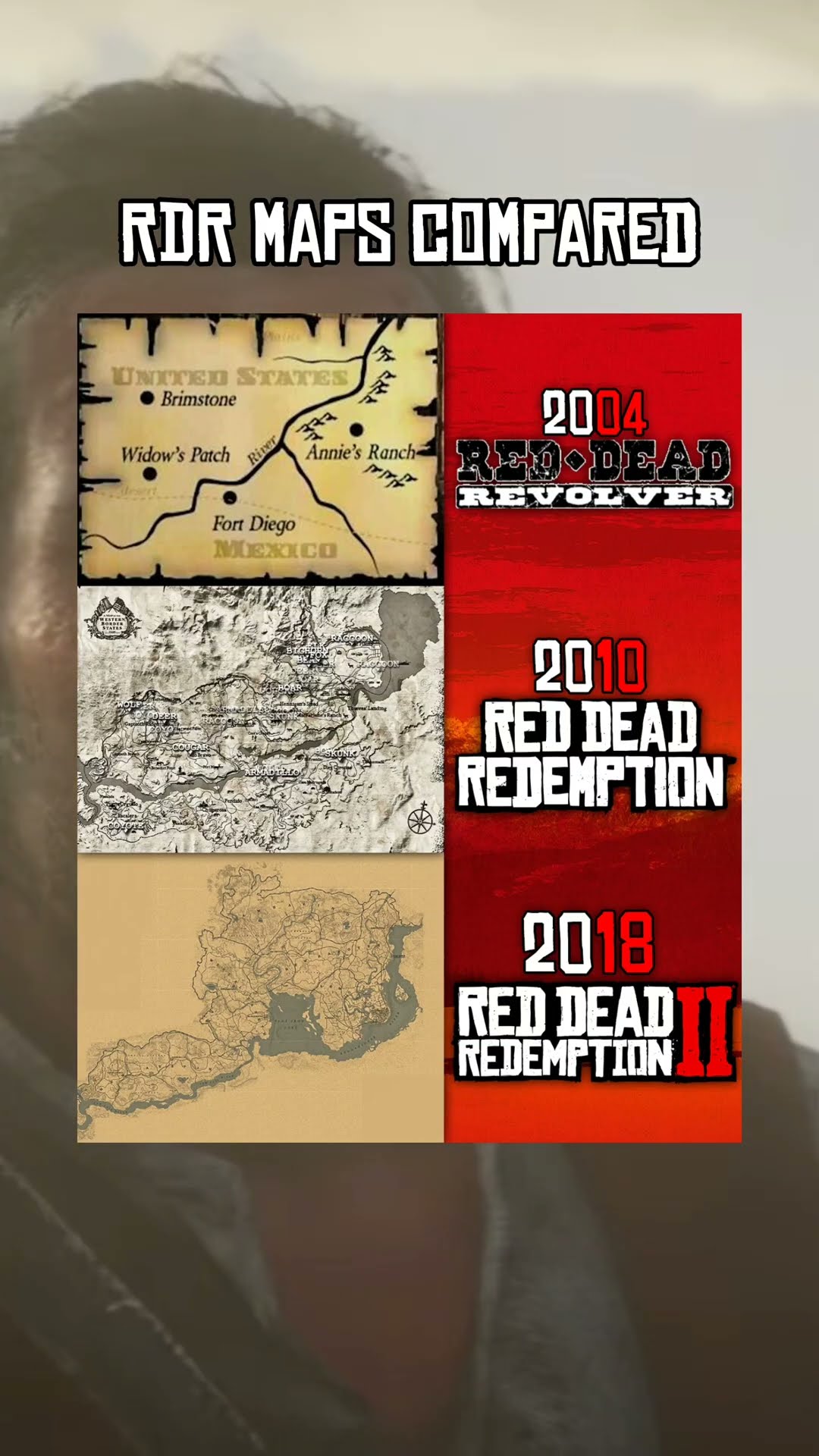 RDR2 Map Compared YouTube Oar2