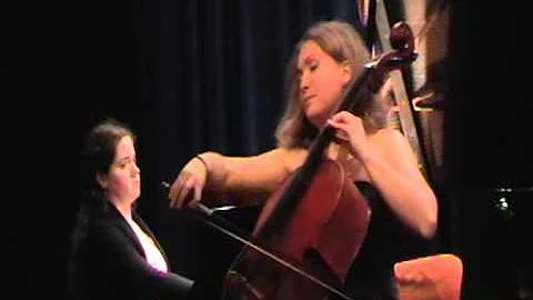 Georgina Snchez, "Elega Rapsdica", for cello and p...