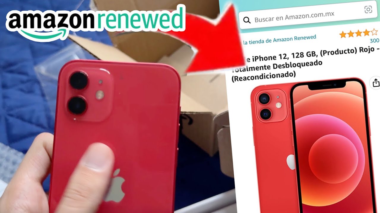 COMPRE UN IPHONE 12 DE  (REACONDICIONADO) RENEWED - ¿COMO LLEGÓ? 