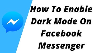 How To Enable Dark Mode On Facebook Messenger #facsbook #darkmode