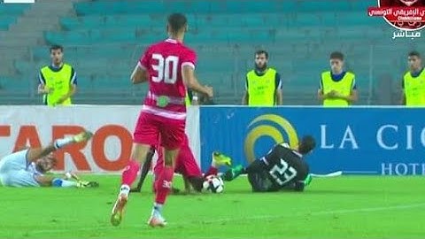 لقطة إصابة معز حسن الخطيرة/ اصابة حارس مرمى الافريقي التونسي المروعة في مباراة الافريقي و المنستيري😭