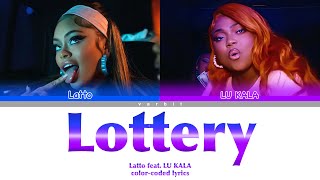 Latto - Lottery (feat. LU KALA) [Color Coded Lyrics] | varbit Resimi