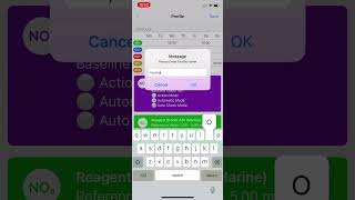 How to set testing profile using FOCUSTRONIC ALL IN ONE app with the Mastertronic screenshot 2