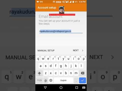 How to configure indiapost mail in E-Mail application(Android), best alternative for OWA application