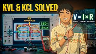 Kirchhoff's Voltage Laws (KVL) Verification in TinkerCad | Lab 02 (Bangla)