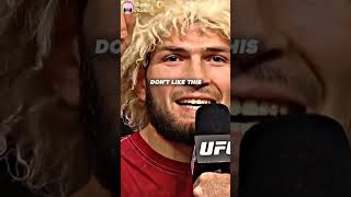 Khabibs Intense Speech Vs Conor Mcgregor