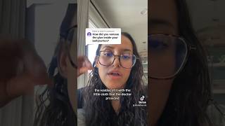 Removing surgical glue after gallbladder removal surgery 😬 #health #shorts