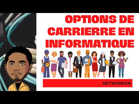 OPTIONS/CHEMINS DE CARRIERE DANS L'INFORMATIQUE