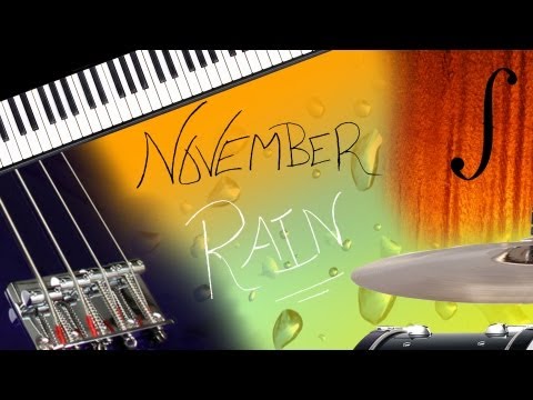 november-rain-instrumental-cover-(with-lyrics)---traducción-español