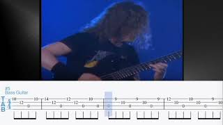 Jason Newsted's "My Friend Of Misery" Live Bass Solo + TABS (Metallica live San Diego, 1992)
