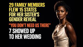 My Family Flew 15 States Over To Attend My Sister's Gender Reveal, But None Showed Up At My Wedding