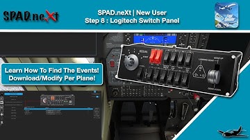 (Sim Video) New User #8 | SPAD.neXt | Logitech Switch Panel