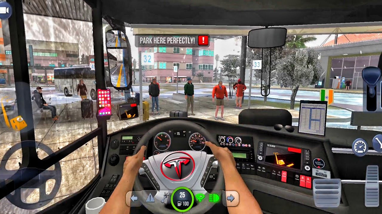 Bus Simulator Ultimate Gameplay - Bus Driving 2025 - City Cargo Bus Drive Simulator Android Gameplay