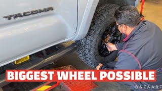 The Biggest Tires Possible On A Stock Tacoma