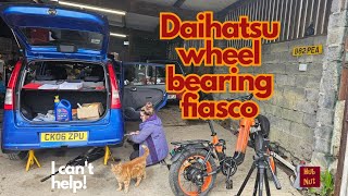 Daihatsu Charade L251 wheel bearing fiasco