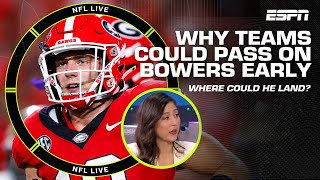 Brock Bowers is an incredible talent...but is it worth it to draft a tight end early? | NFL Live