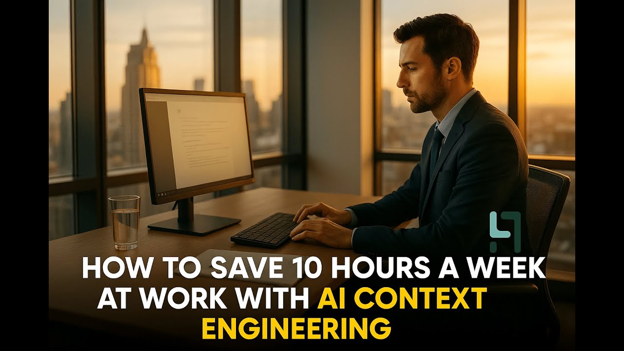How to Save 10 Hours a Week at Work with AI Context Engineering - YouTube