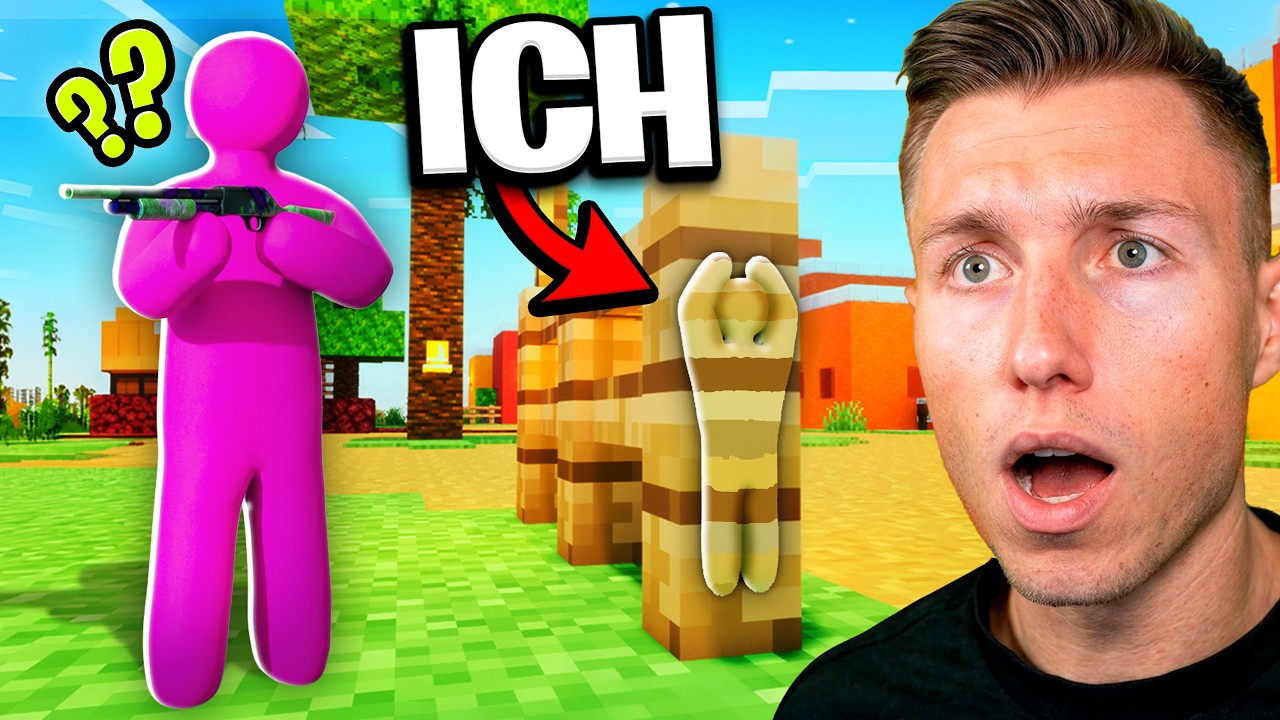 5000 IQ VERSTECK auf MINECRAFT MAP in Meccha Chameleon!