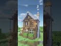 Building A Relaxing Start Cottage | Minecraft Builds #shorts