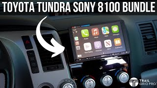 Toyota Tundra Sony XAVAX8100 Plug & Play Kit Installation | 2007  2013 Toyota Tundra