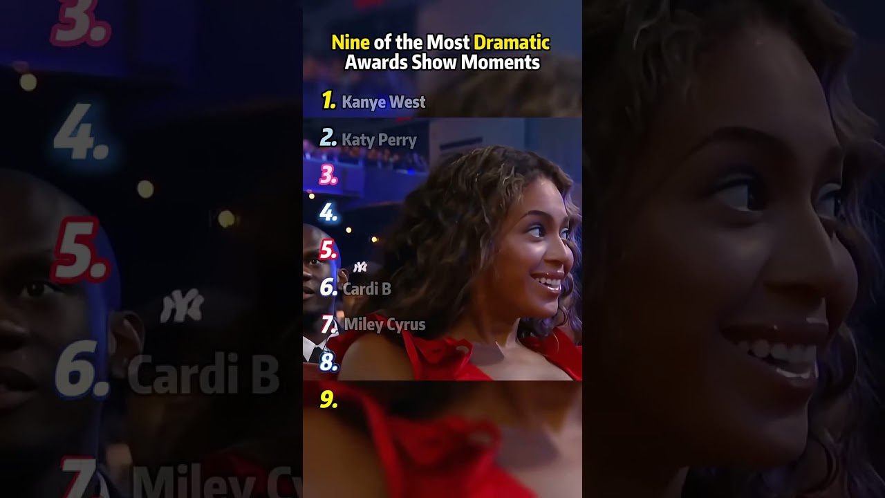 Nine of the Most Dramatic Awards Show Moments#awardshow#actor #nickiminaj #fyp