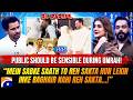 Gohar &amp; Kubra giving the Real Couple Goal vibes!❤️ | Hasna Mana Hai - Tabish Hashmi - Geo News