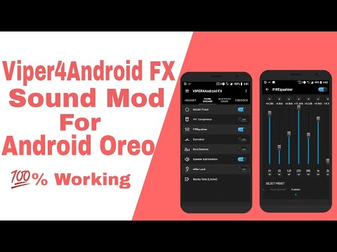 Viper4Android FX Sound Mod For Android 8.x,8.1.x (💯% Working) - YouTube