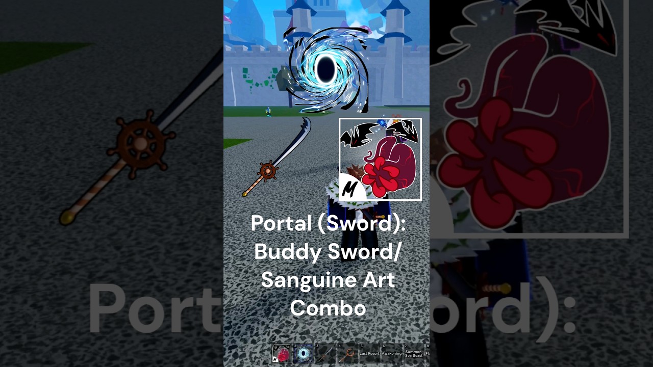 МОЩНОЕ сочетание портала/меча Бадди/искусства Сангвина 
