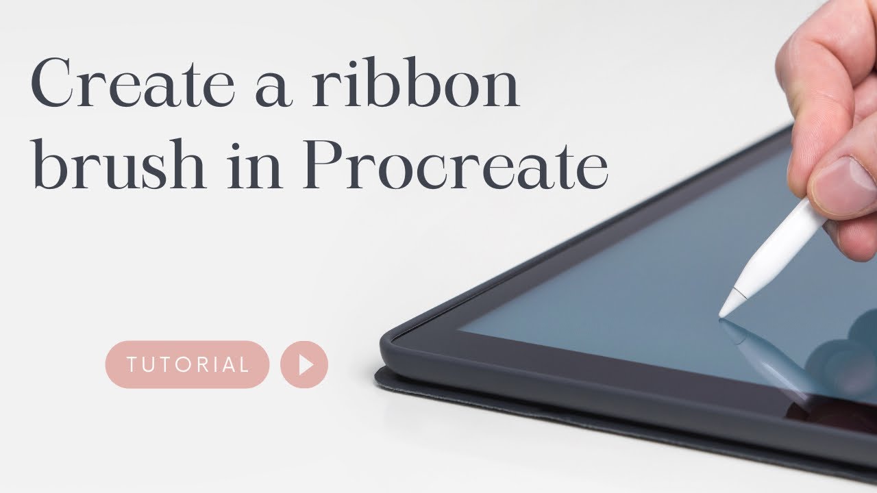 How to make a ribbon brush in Procreate Procreate brush tutorial